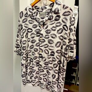 All Saints Lips Relaxed Fit Shirt